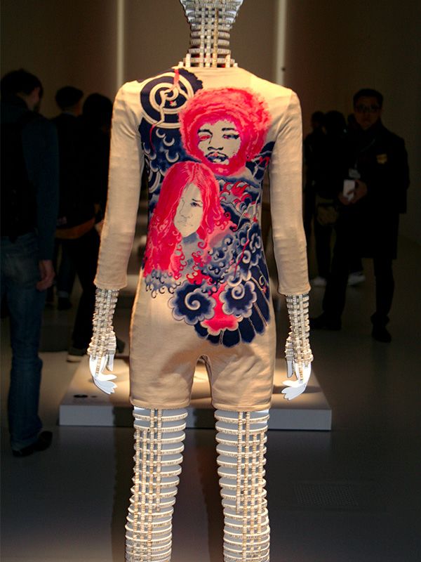 Tattoo clothing showcase by Issey Miyake