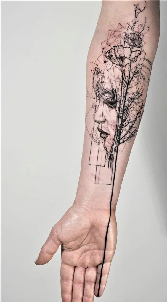Abstract tattoos