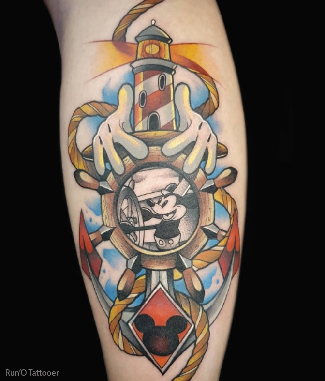 Disney tattoo Disney tattoo