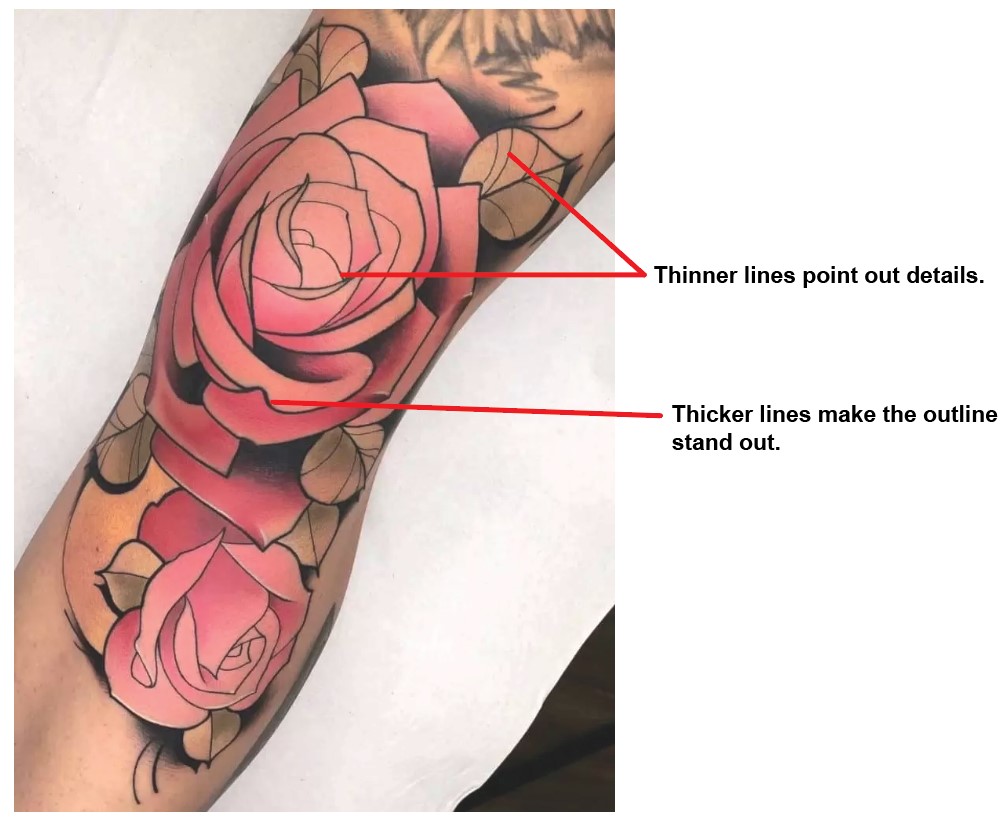 fine tattoo lines tattoo fine lines