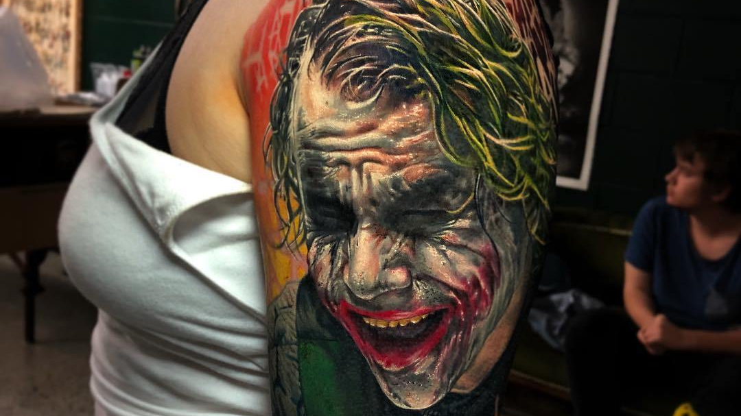 joker tattoo