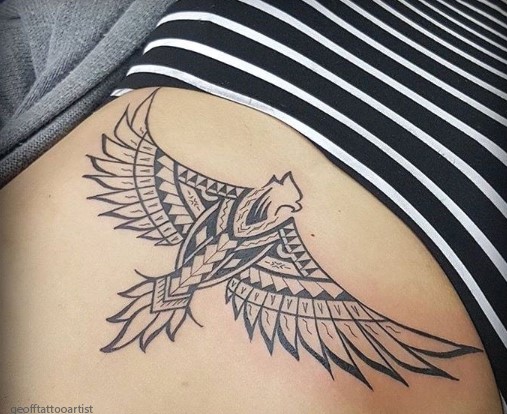 polynesian phoenix tattoo polynesian phoenix tattoo