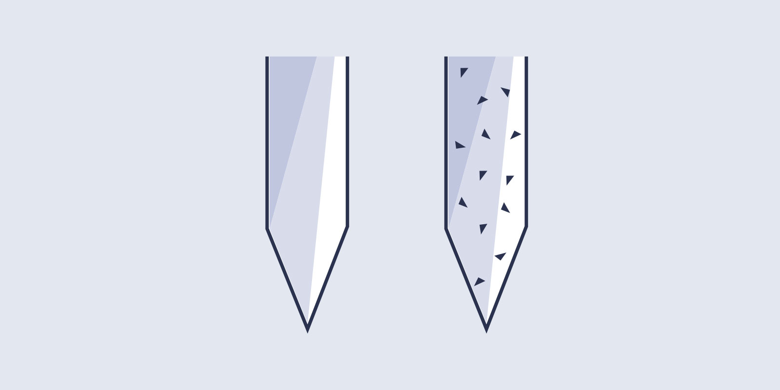 Textured-Needles---01 smooth needles and textured needle