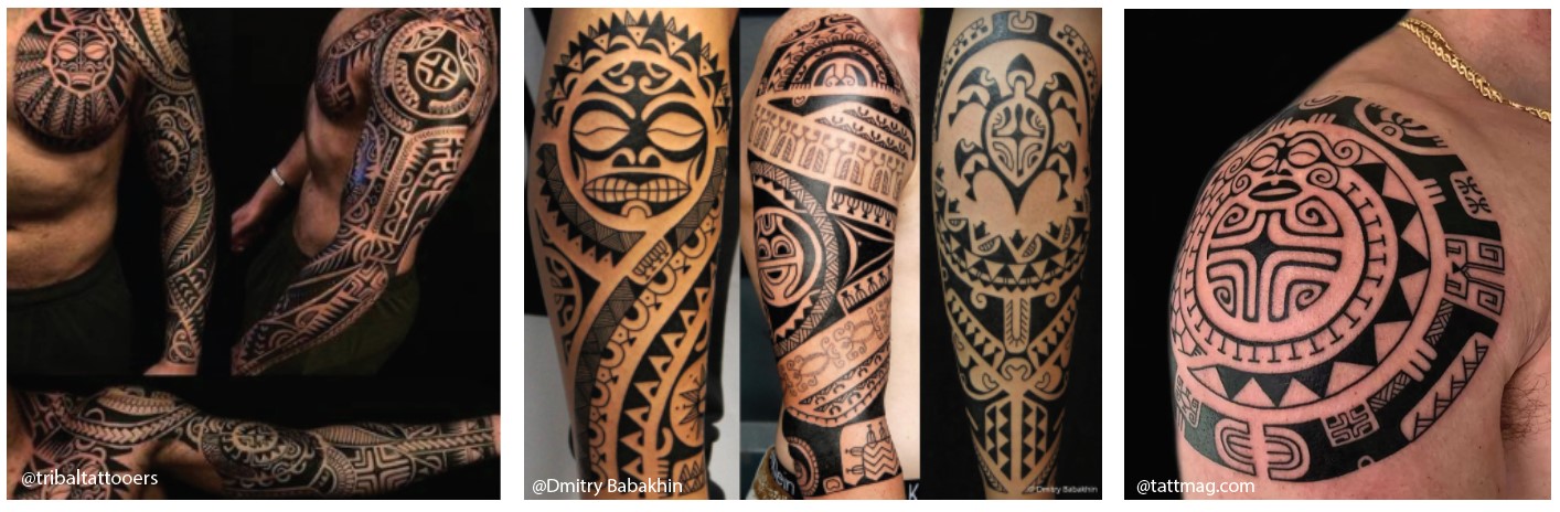 Tribal Tattoo Style original tribal tattoo with bold black lines