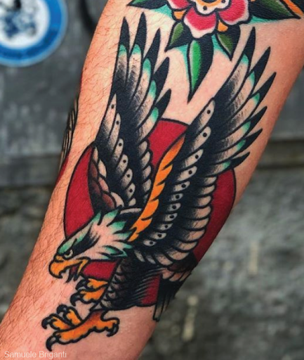 american traditional eagle tattoo american traditional eagle tattoo