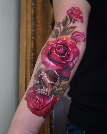 Antonina Rostra realism tattoo Antonina Rostra realism tattoo