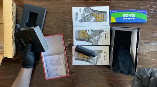 cnc tattoo machines tattoo artist reviewing cnc tattoo machines with a german faulhaber motor on a youtube channel