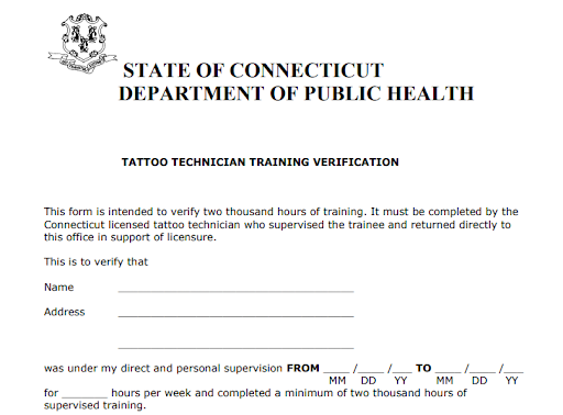 Connecticut application