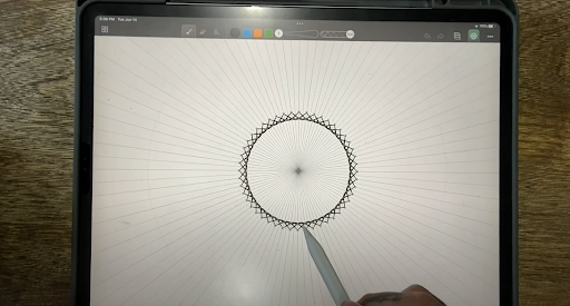 Creating Mandala Tattoo 1