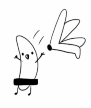 Easy Funny Tattoo easy tattoo of a banana