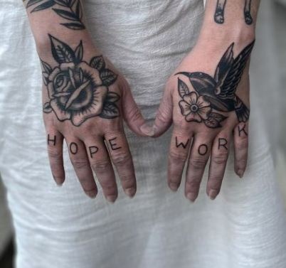 Fingers Tattoo 1