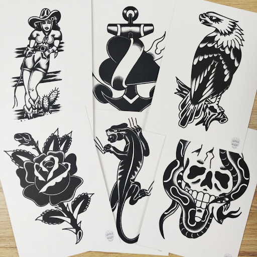 flash tattoos by James Wilby flash tattoos by James Wilby