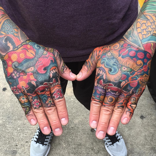hand tattoo