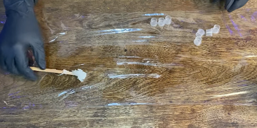 Ink Caps with Vaseline