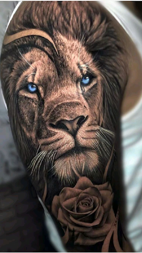 Lion Tattoo 1