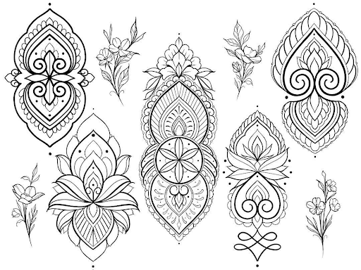 mandala tattoo designs