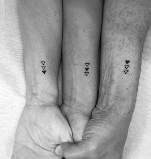 Minimalist Sibling Tattoos 1 simple tattoo designs for siblings