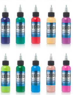 ink used in tattoo shops