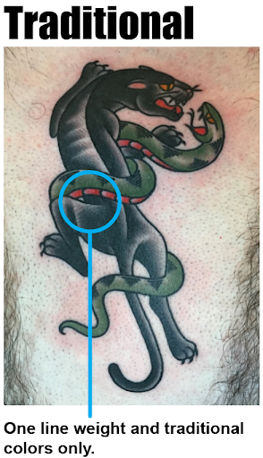 traditional american tattoo traditional american tattoo of a panther