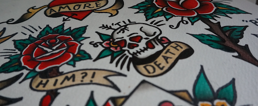 unnamed_06 tattoo drawing of a skull